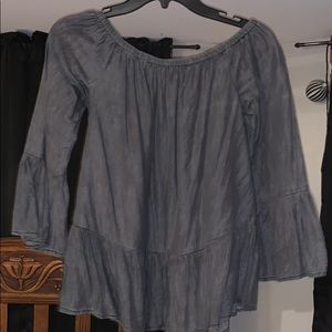 Off the shoulder shirt